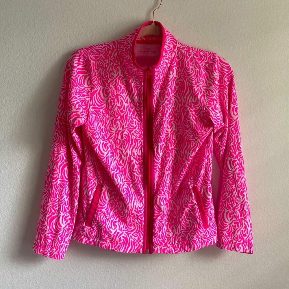 Vineyard Vines Girls Full Zip Jacket 100% Pima Cotton